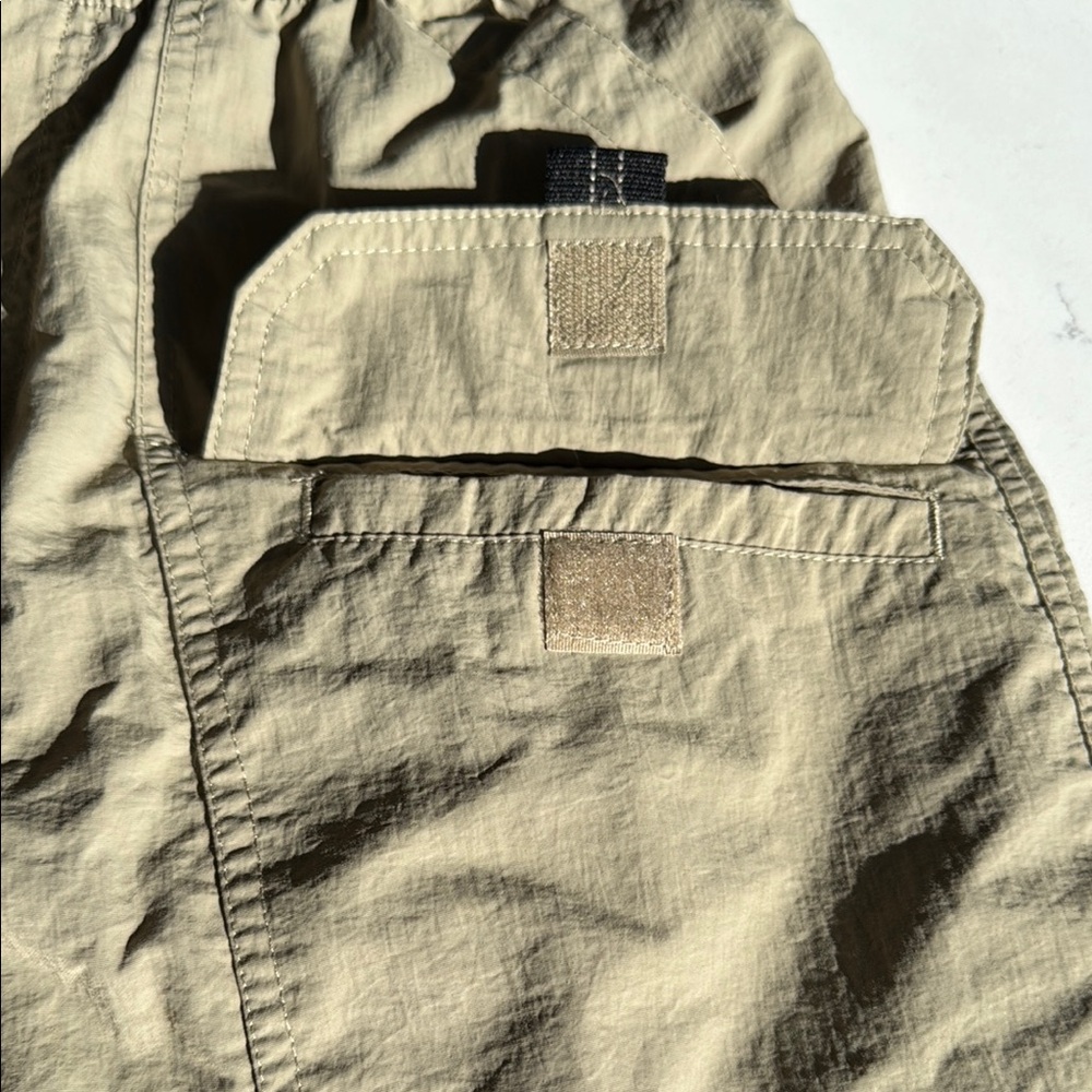 Tan Cargo Shorts with Adjustable Waistband - Picture 13 of 13